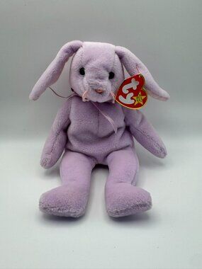 Vintage 1996 TY Beanie Babies Floppity the Easter Bunny Plush NWT